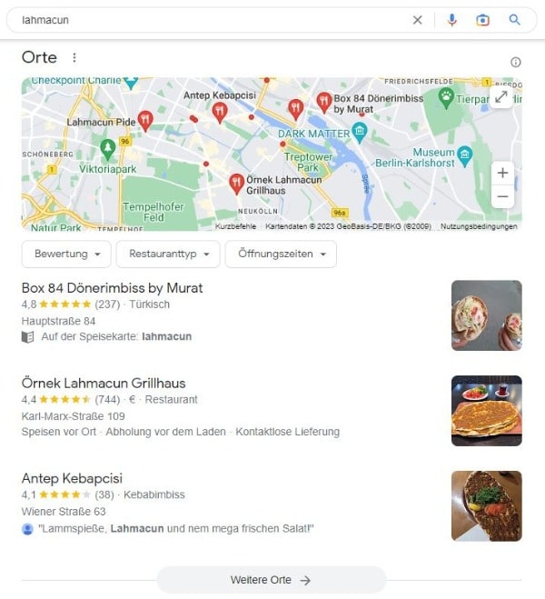 Website erstellen und Local SEO für Lahmacun Website erstellen und Local SEO für Lahmacun