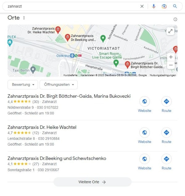 Website erstellen und Local SEO für Zahnärzte. Website erstellen und Local SEO für Zahnarzt