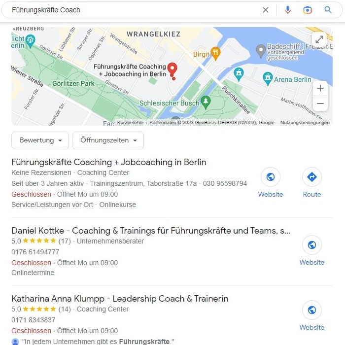 Website erstellen für Führungskräfte Coach Local SEO Website erstellen für Führungskräfte Coach Local SEO