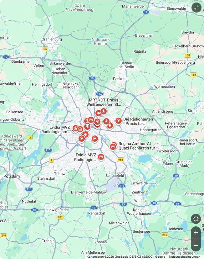 Local SEO für Radiologe