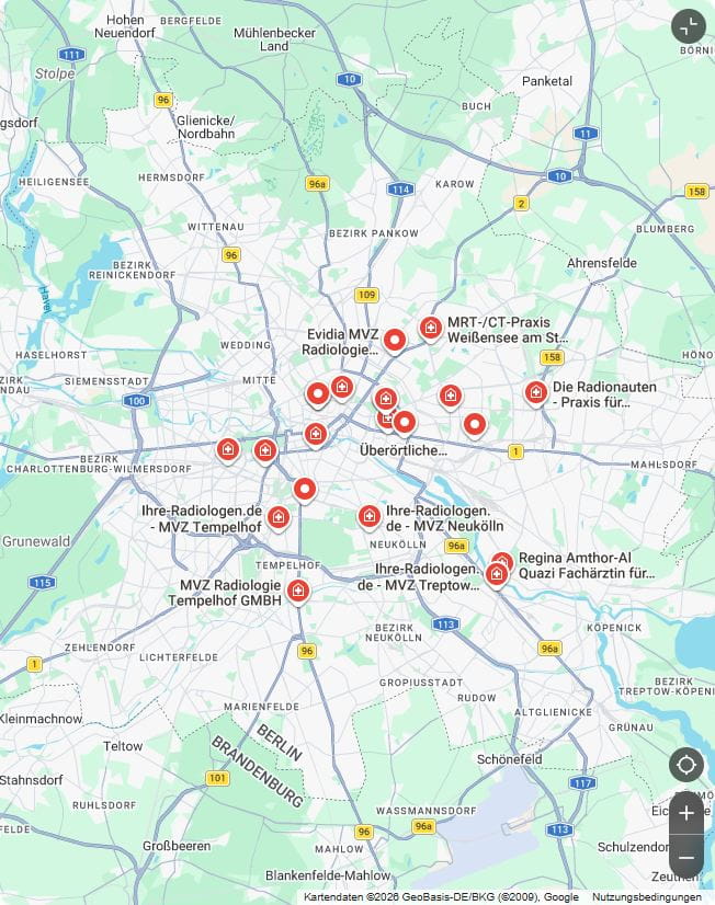 Local SEO für Radiologie